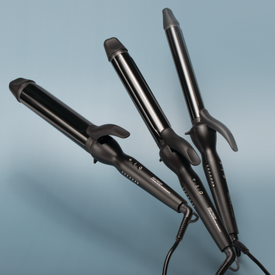 All curling iron sizes