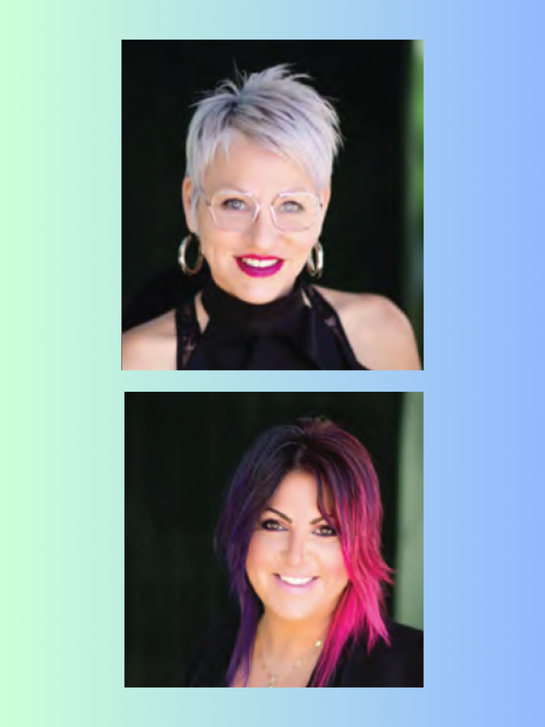 Dee and shereen cut style finish 