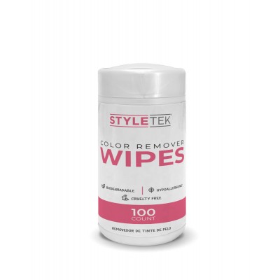 Styletek color remover wipes