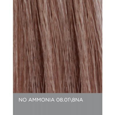 No Ammonia 08.01 6NA Light Natural Ash Blonde swatch